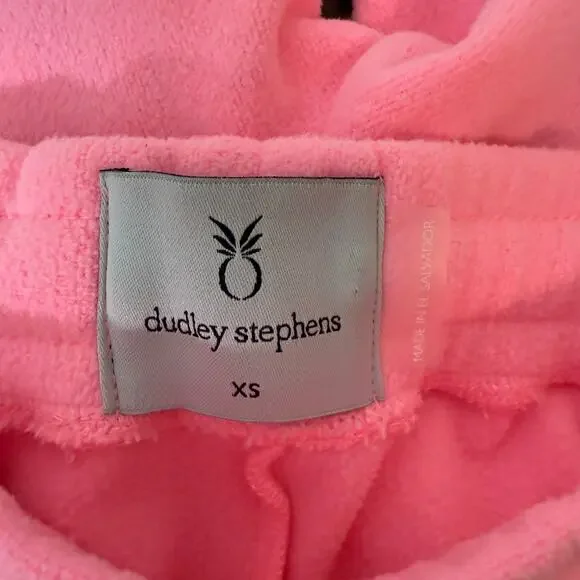 Dudley Stephens Scallop Fleece Shorts Hot Pink Lounge Casual Women’s XS - Picture 4 of 9